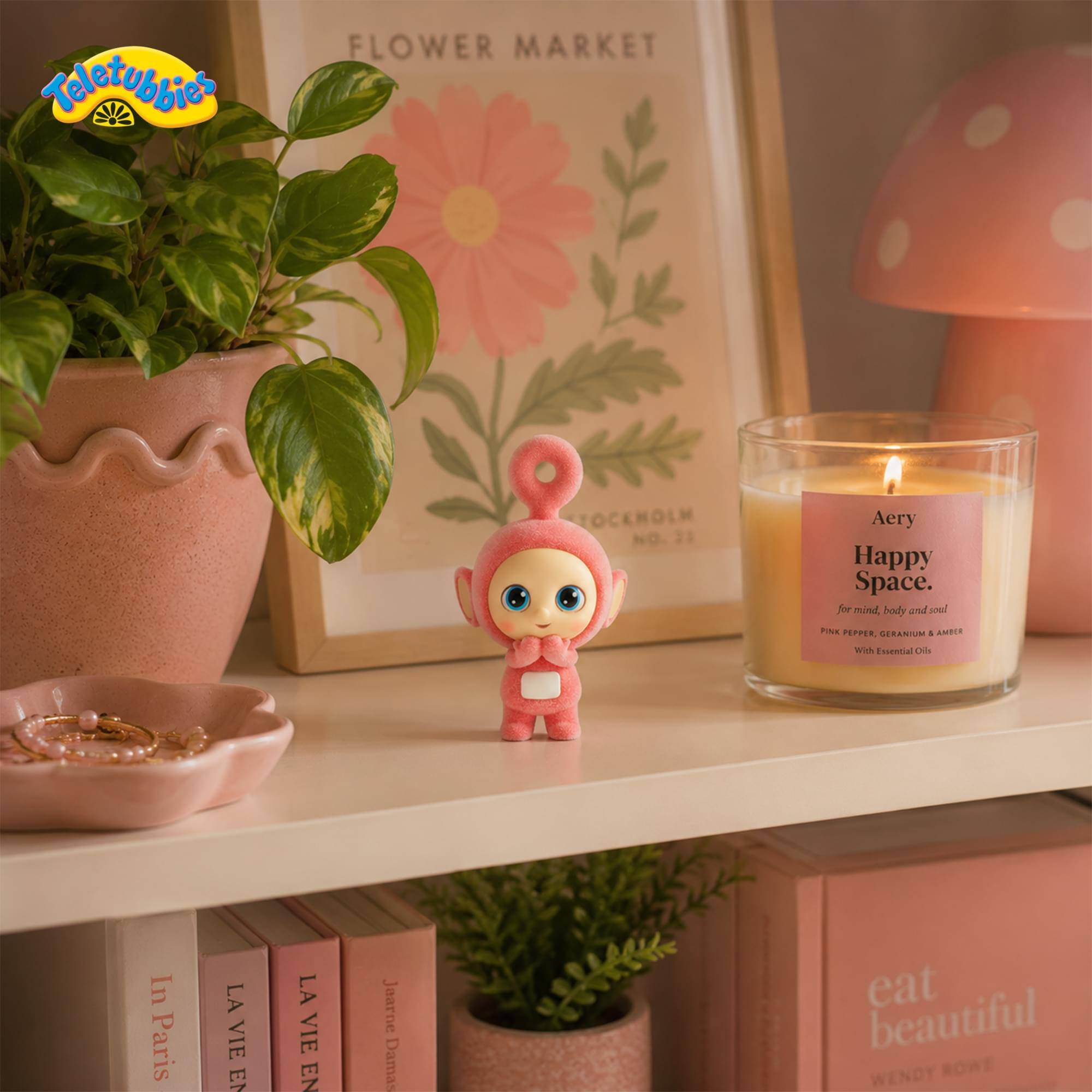 Teletubby's FLOWER MARKET STOCKHOLM NO. 11 Aery Happy Space. for mind, body and soul PINK PEPPER GERANIUM & AMBER With Essential Oils In Paris LA VIE EN ROSE Jaarne Damas eat beautiful WENDY ROWE