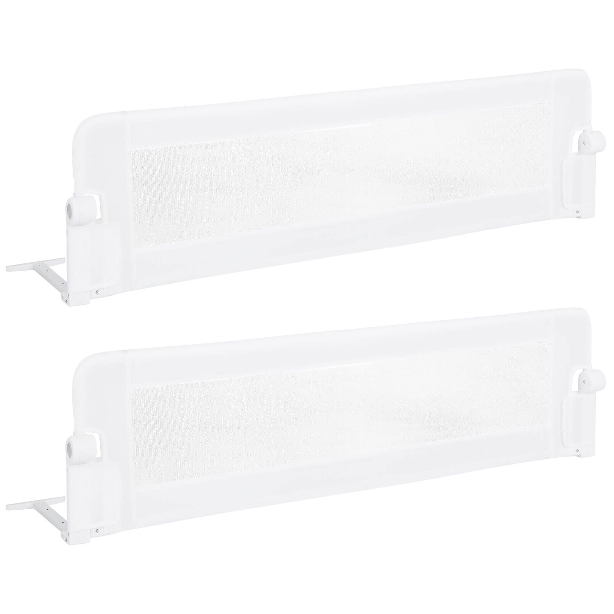 Gymax - Bed Rail Guard for Toddlers 60'' & for Crib Twin Double Queen & King Size Bed - White price history on PriceWatchPro