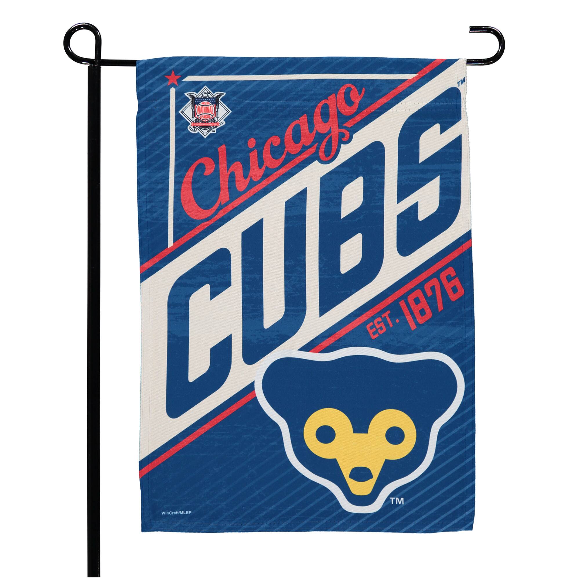 WinCraft - Chicago Cubs 12.5" x 18" Vintage Double-Sided Garden Flag - Multicolor