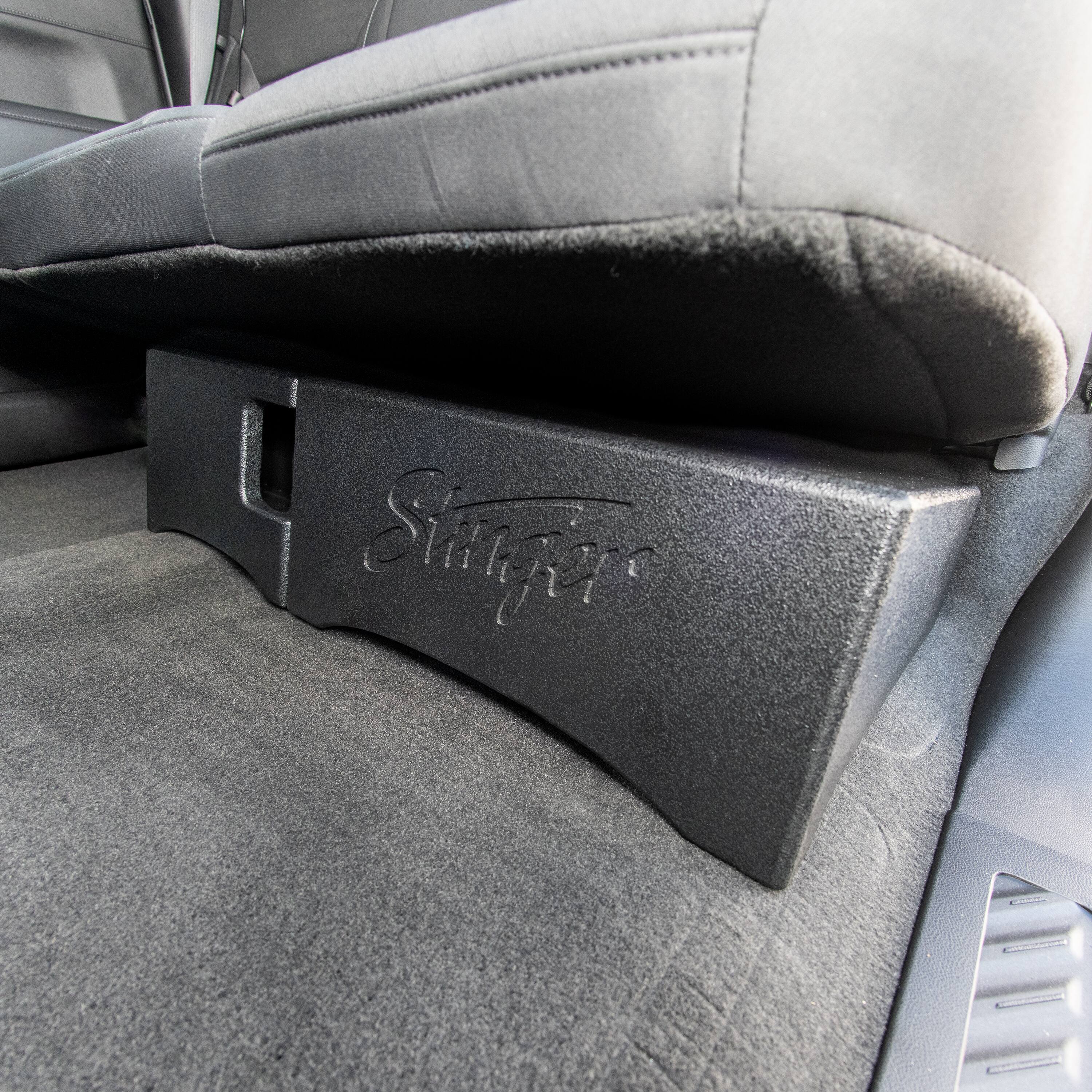 Alt View 27. AudioControl - Add-On Extension Port for 10” Dual-Voice-Coil 2-Ohm Loaded Subwoofer Enclosure - Black.