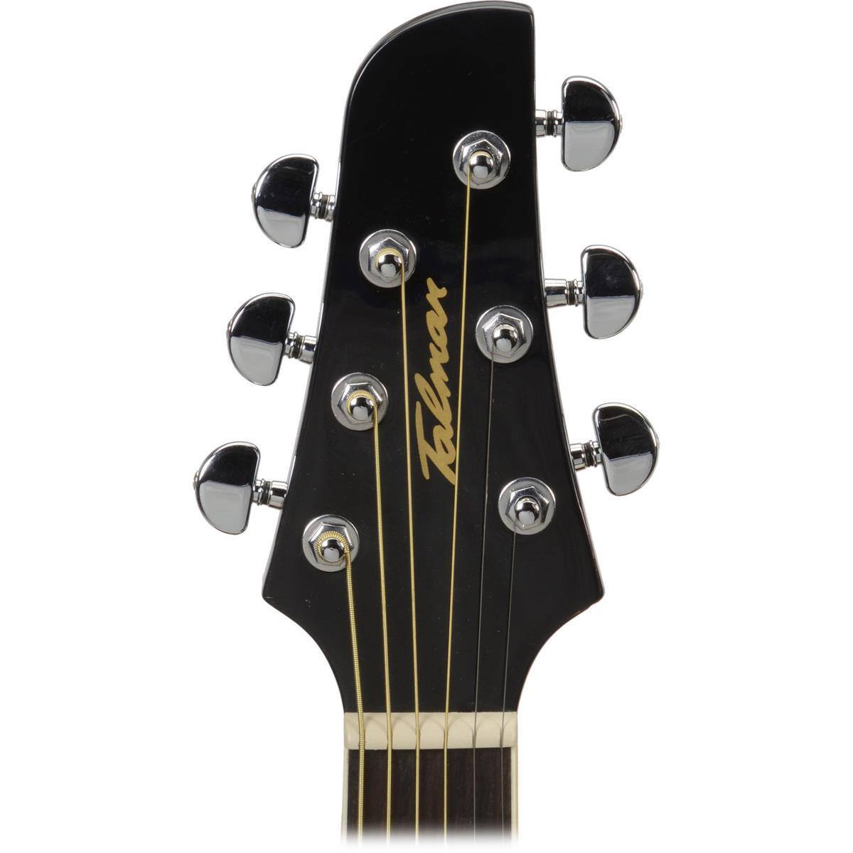 Alt View 5. Ibanez - Ibanez Talman Series TCY10E Acoustic Electric Guitar, Rosewood Fretboard, Black High Gloss.