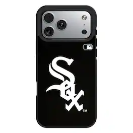 Keyscaper - MLB - Chicago White Sox Personalized Bump Case with 8.2ft Drop Protection - 15 - Multicolor