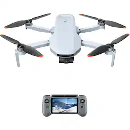 Potensic - ATOM 2 Standard Drone Kit with Remote Controller PTD 1 - Gray