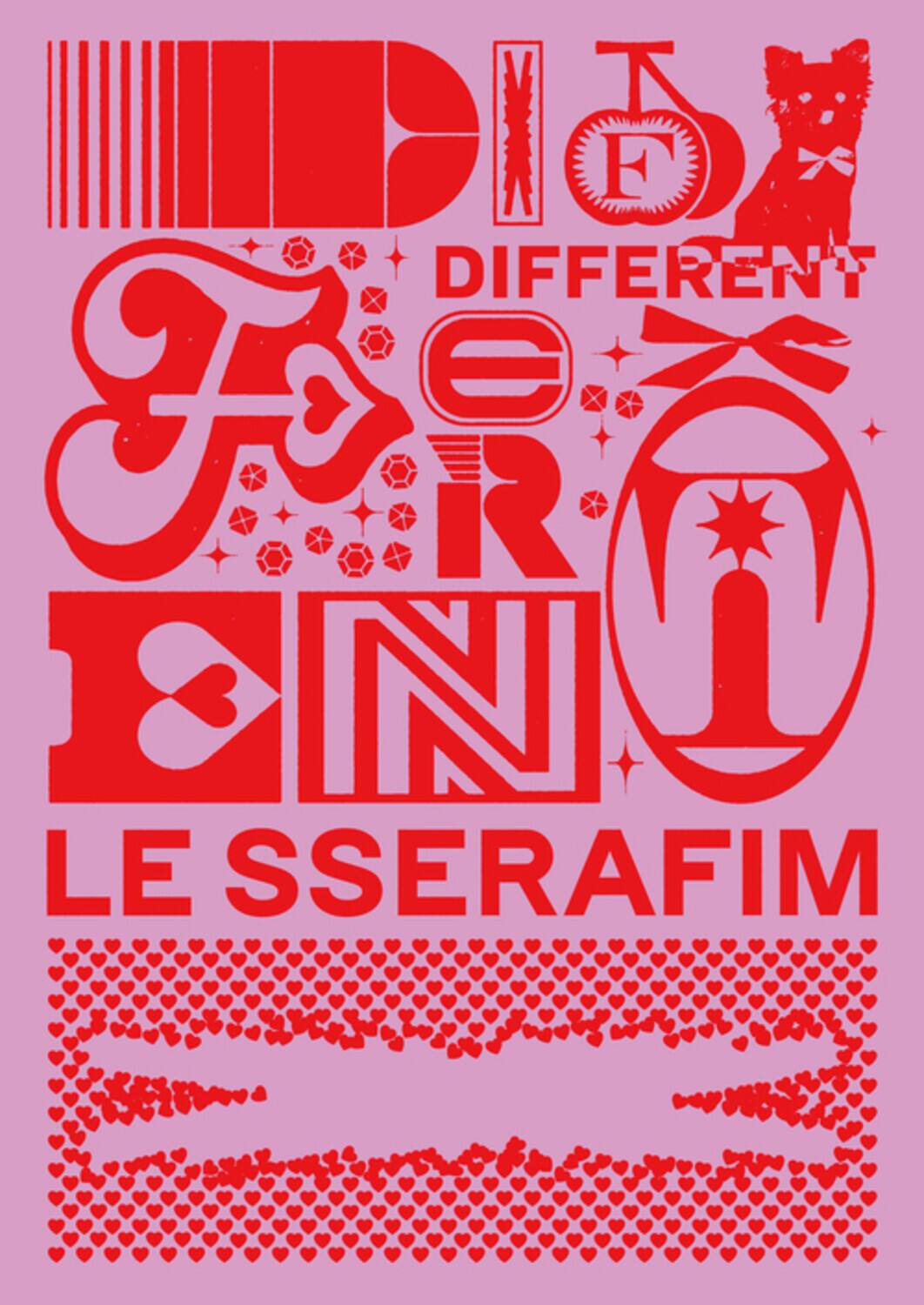 Le Sserafim - Different (Limited Edition B)   - COMPACT DISCS [CD]