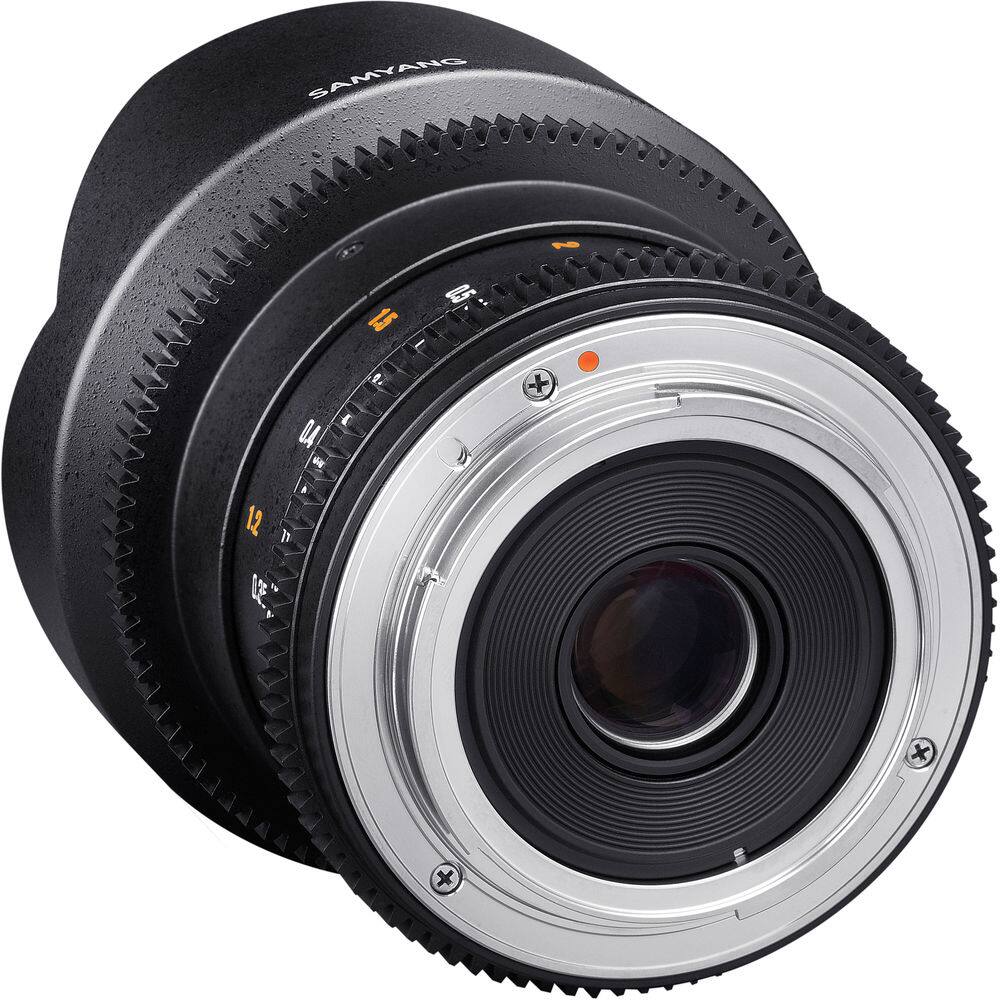Alt View 4. Samyang - Samyang SYDS14M-S VDSLR II A mount 14mm T3.1 Wide-Angle Cine Lens for Sony Alpha Cameras - Black.