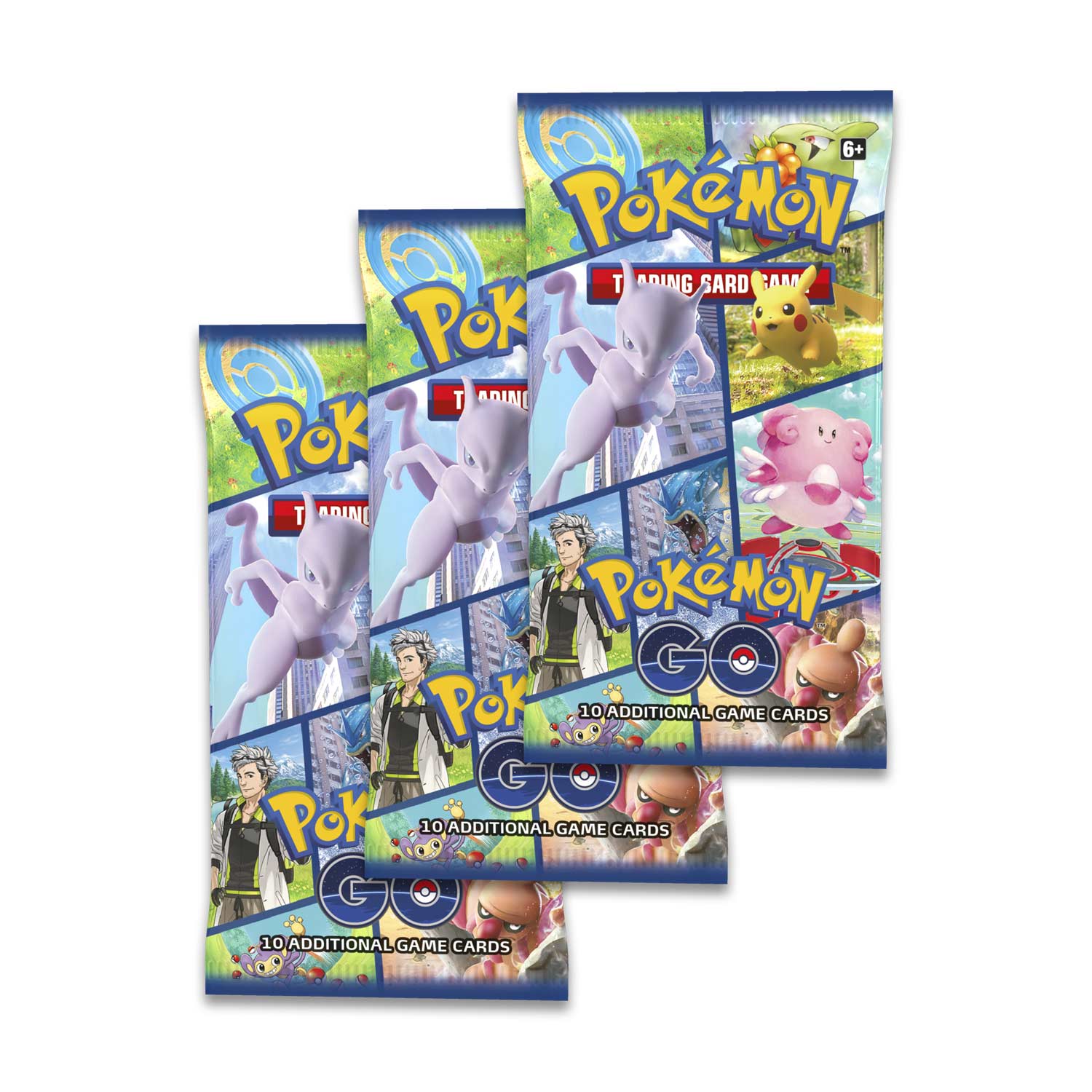 6+ Pokémon Trading Card Game  
Pokémon GO  
10 Additional Game Cards  
Pokémon GO  
10 Additional Game Cards  
Pokémon GO  
10 Additional Game Cards