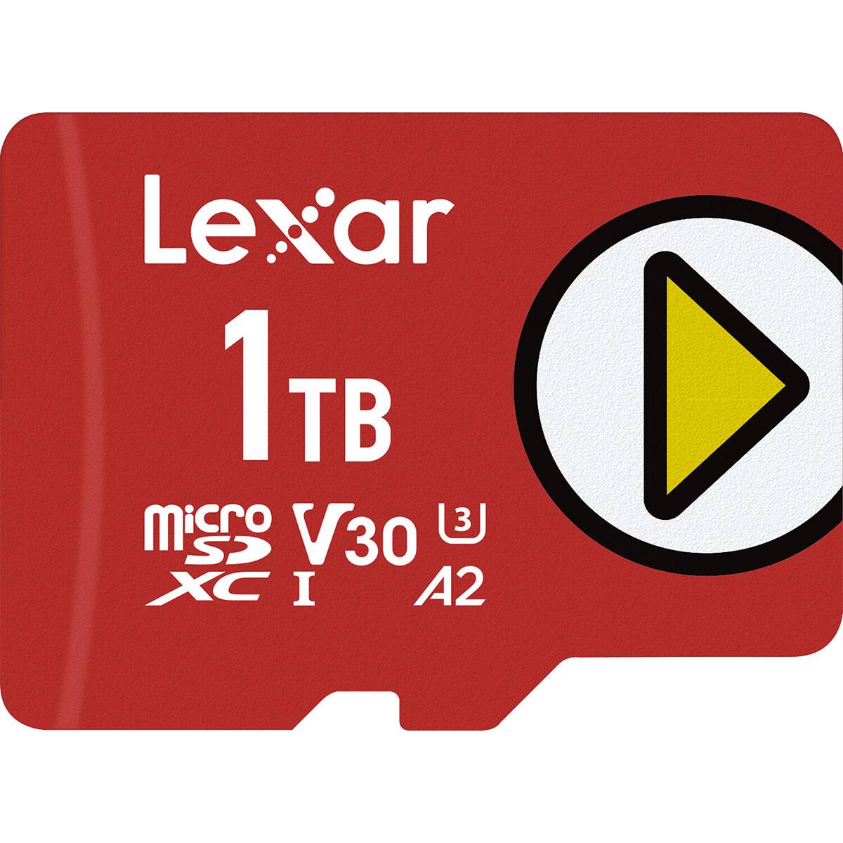 Lexar 1TB microSD V30 U3 XC I A2