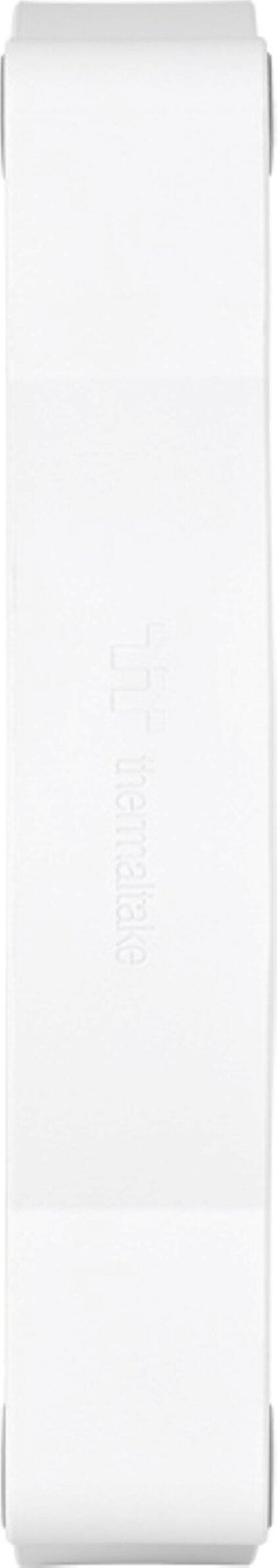 Alt View 5. Thermaltake - CT200 PWM 200mm Computer Case Fan with Hydraulic Bearing (Single Pack) - White.