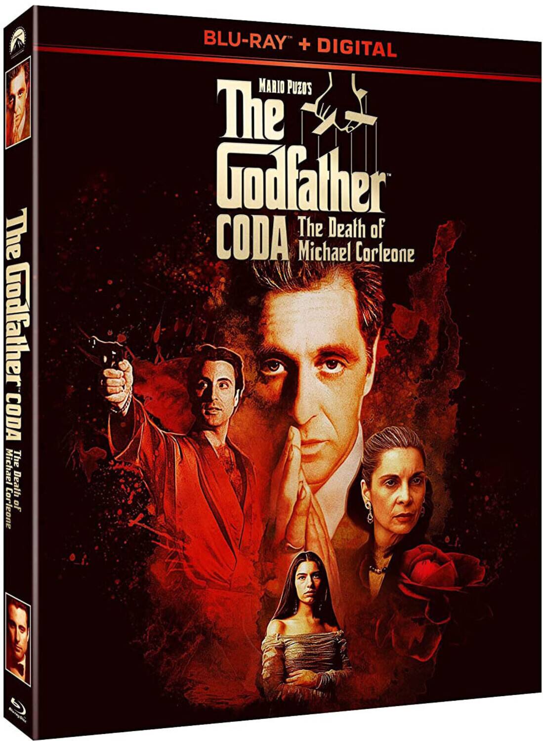 Front. Mario Puzo’s The Godfather, Coda: The Death of Michael Corleone   - BLU-RAY.
