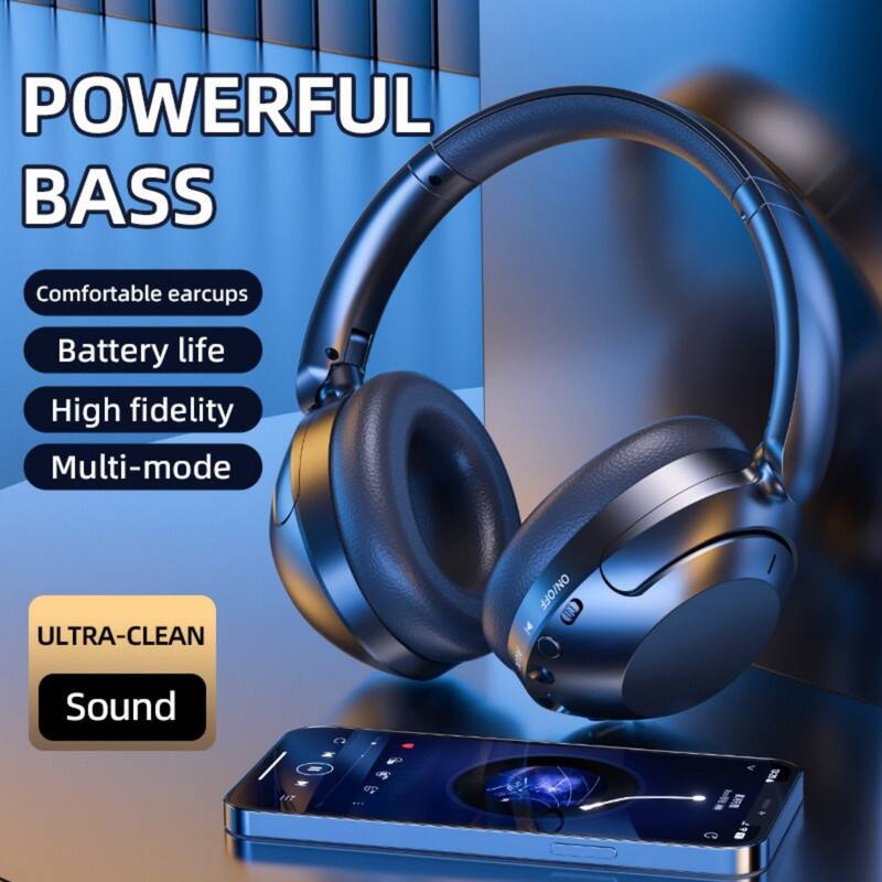 POWERFUL BASS  
Comfortable earcups  
Battery life  
High fidelity  
Multi-mode  

ULTRA-CLEAN  
Sound