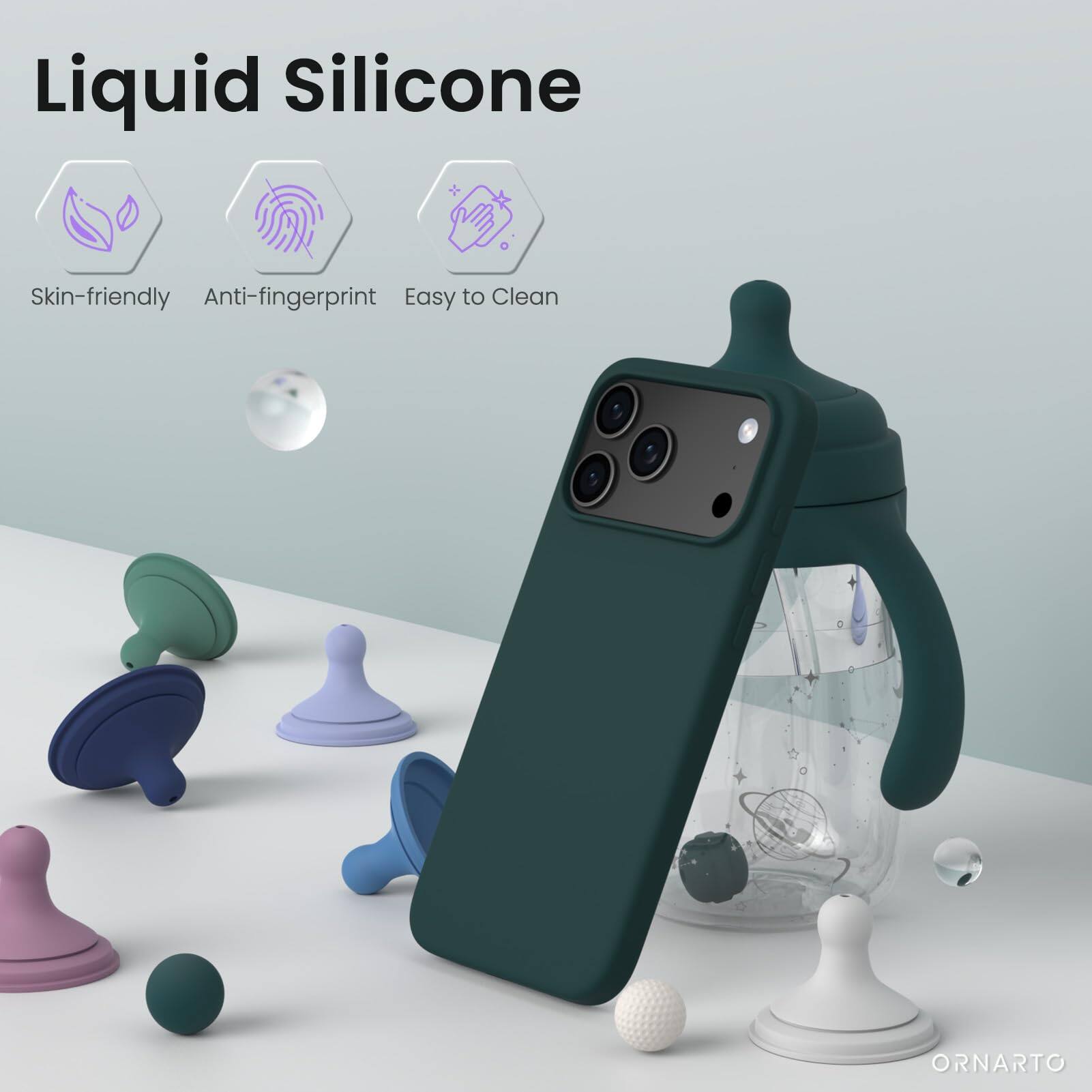 Liquid Silicone

Skin-friendly  
Anti-fingerprint  
Easy to Clean  

ORNARTO