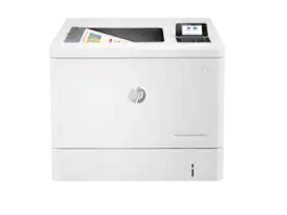 HP - Color LaserJet Enterprise M554dn Printer - White