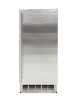 Vinotemp - Brama Indoor 15-Inch 25 Lb Freestanding Icemaker - Silver