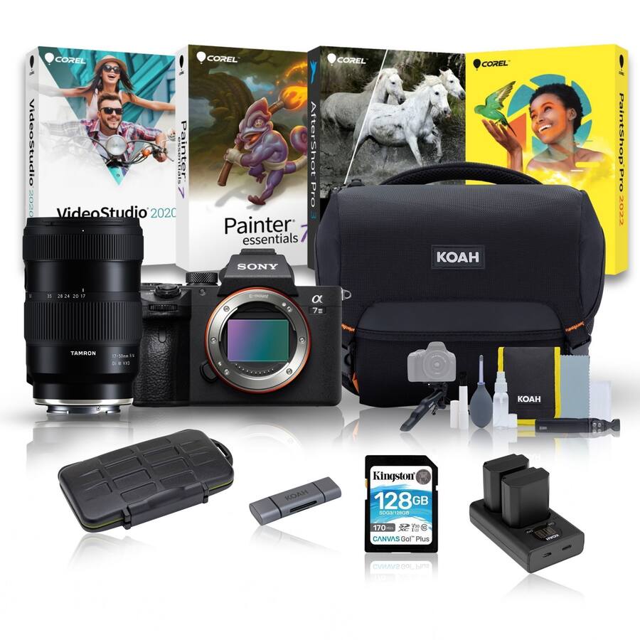 Sony Alpha a7 III Full Frame Mirrorless Digital Camera with