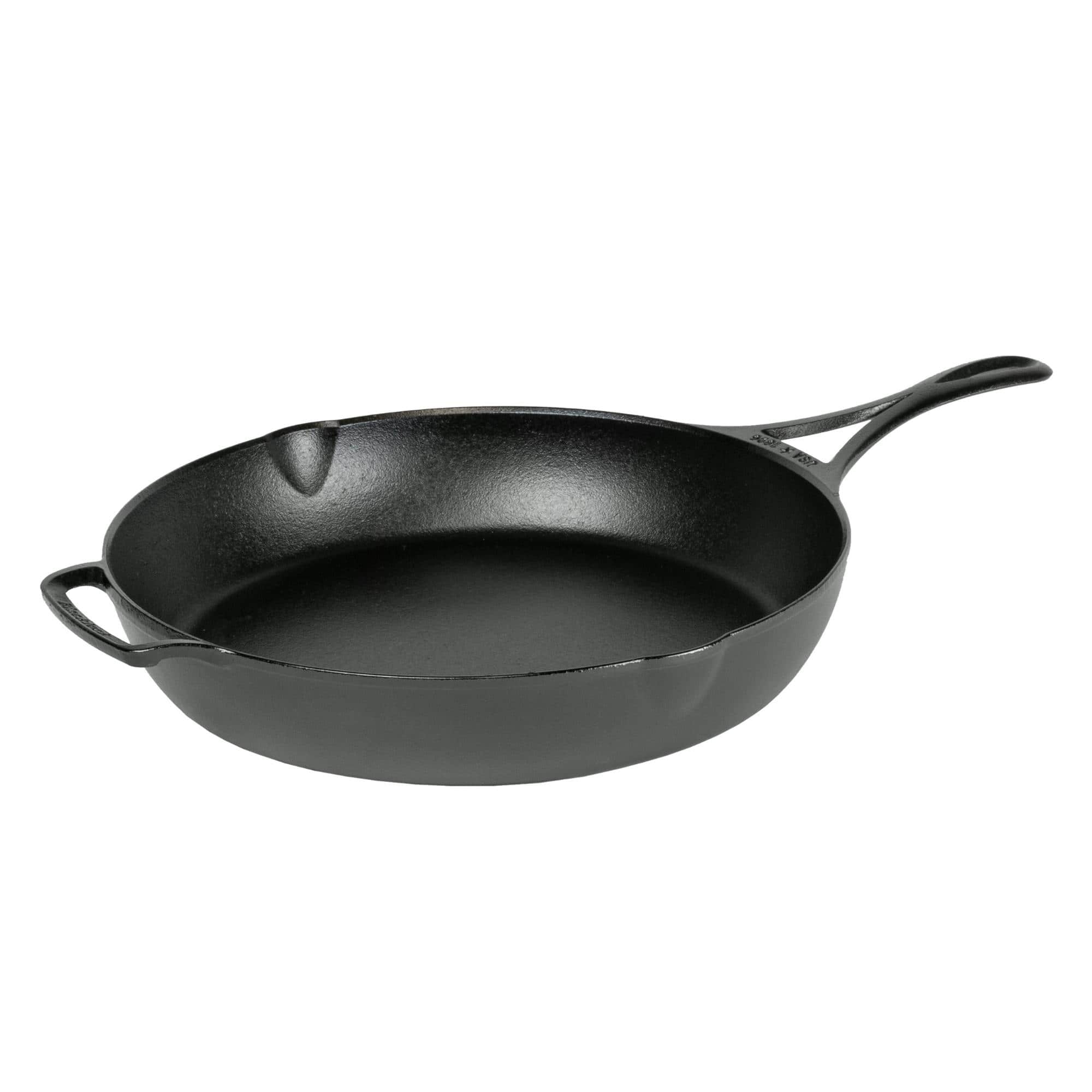 "Lodge - Blacklock 12"" Triple Seasoned Cast Iron Skillet - Lightweight - Easy Cleanup - Premium Cookware - Black" price history on PriceWatchPro