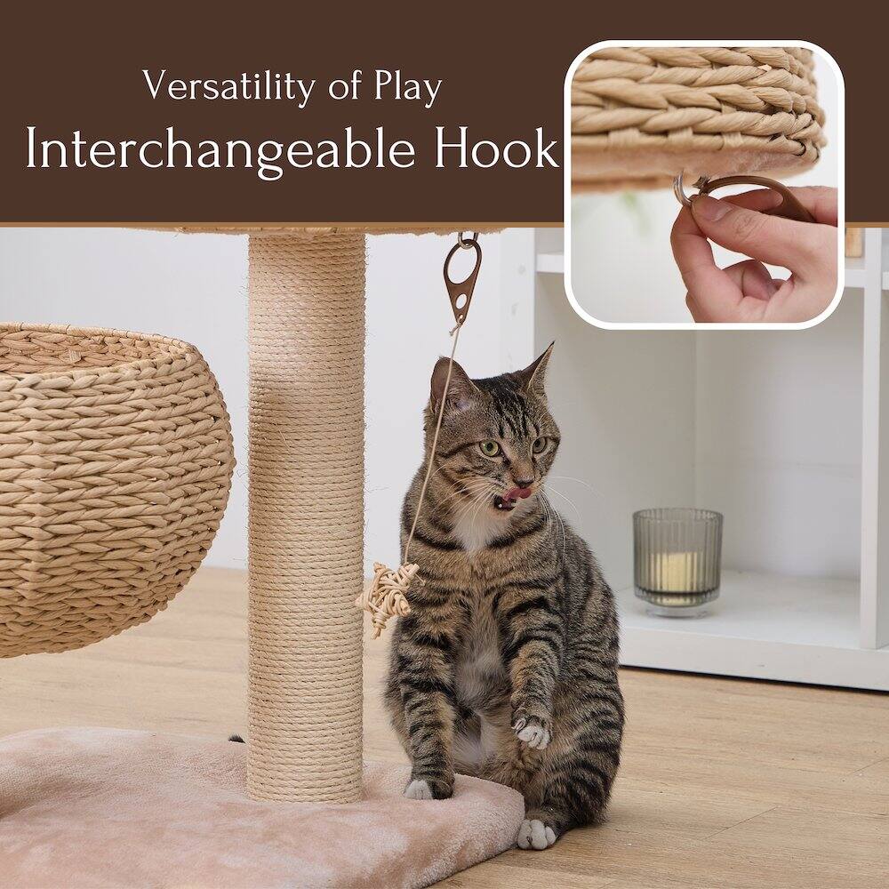 Versatility of Play  
Interchangeable Hook