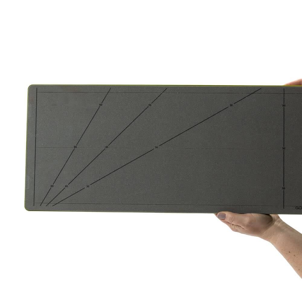 Back. AccuQuilt - GO! Fabric Cutting Dies; 4-1/2 inch; Strip Cutter - Green.