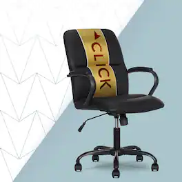 Click365 - Modern Manager Chair - Black