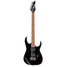 Front. Ibanez - Ibanez RG Iron Label RGIB21 Electric Guitar, Jatoba Fretboard, Black.