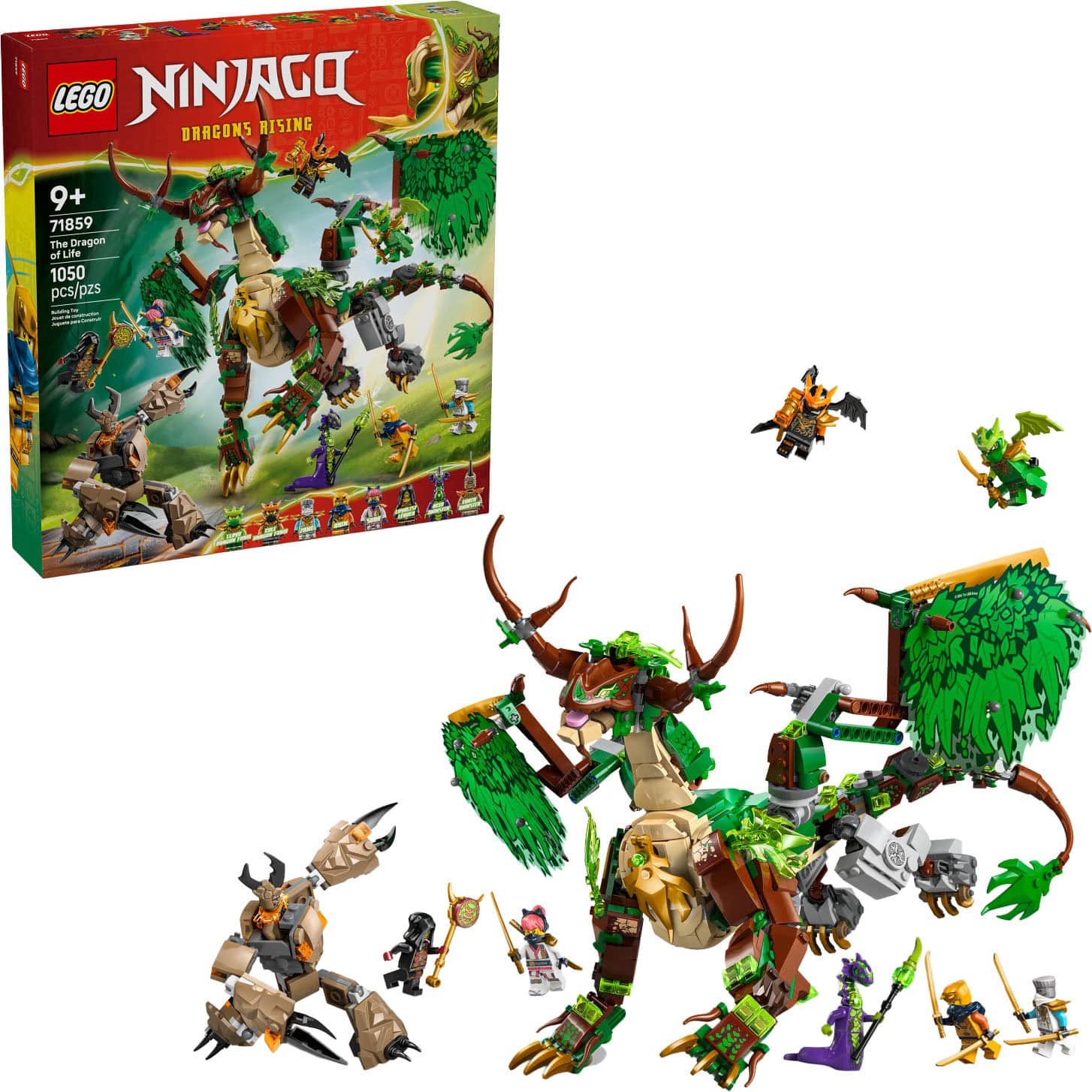 LEGO NINJAGO RISING DRAGONS 9+ 71859 The Dragon of Life 1050 pcs/pzs
