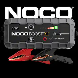 NOCO - Boost GB50: 1500A UltraSafe Jump Starter – 12V Portable Lithium Battery Booster Pack – 7.0L Gas & 4.5L Diesel