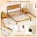 Heavy-duty Platform Bed
12 Rugged Plywood Slats
3 Middle Support Legs
Adjustable Foot Pads