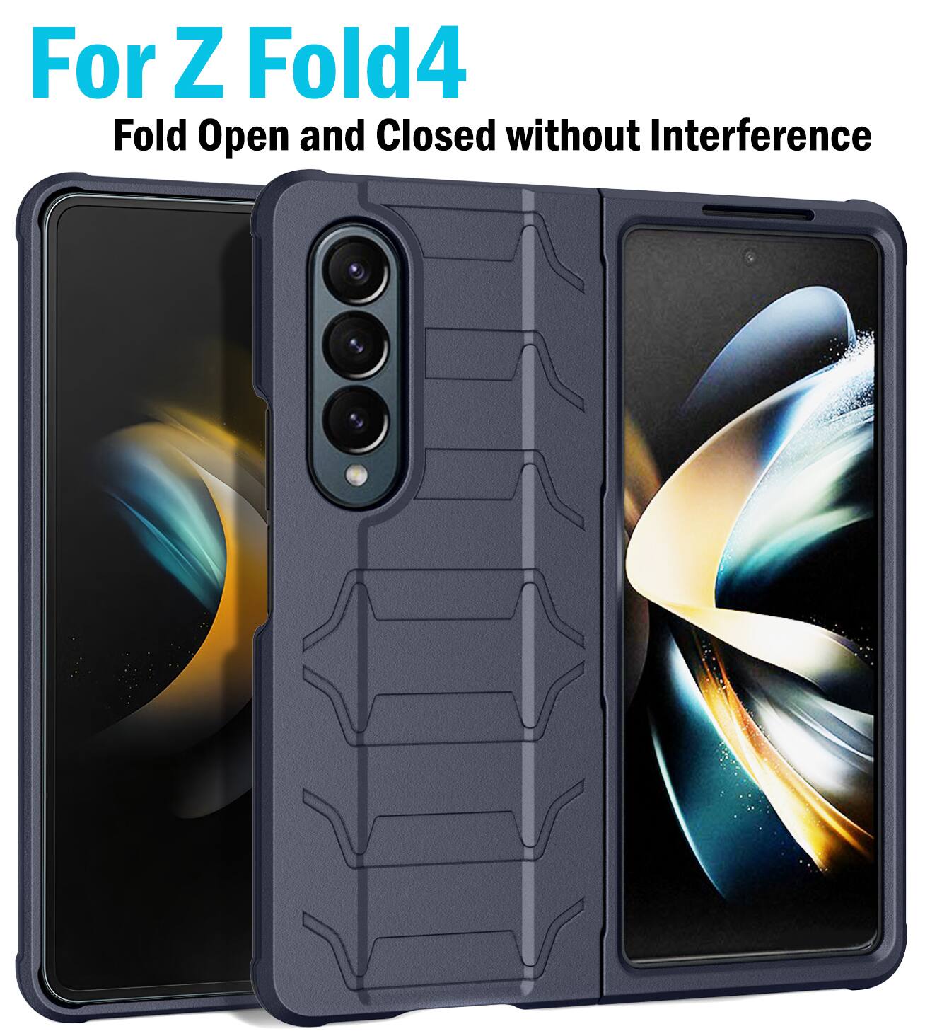 For Z Fold4  
Fold Open and Closed without Interference