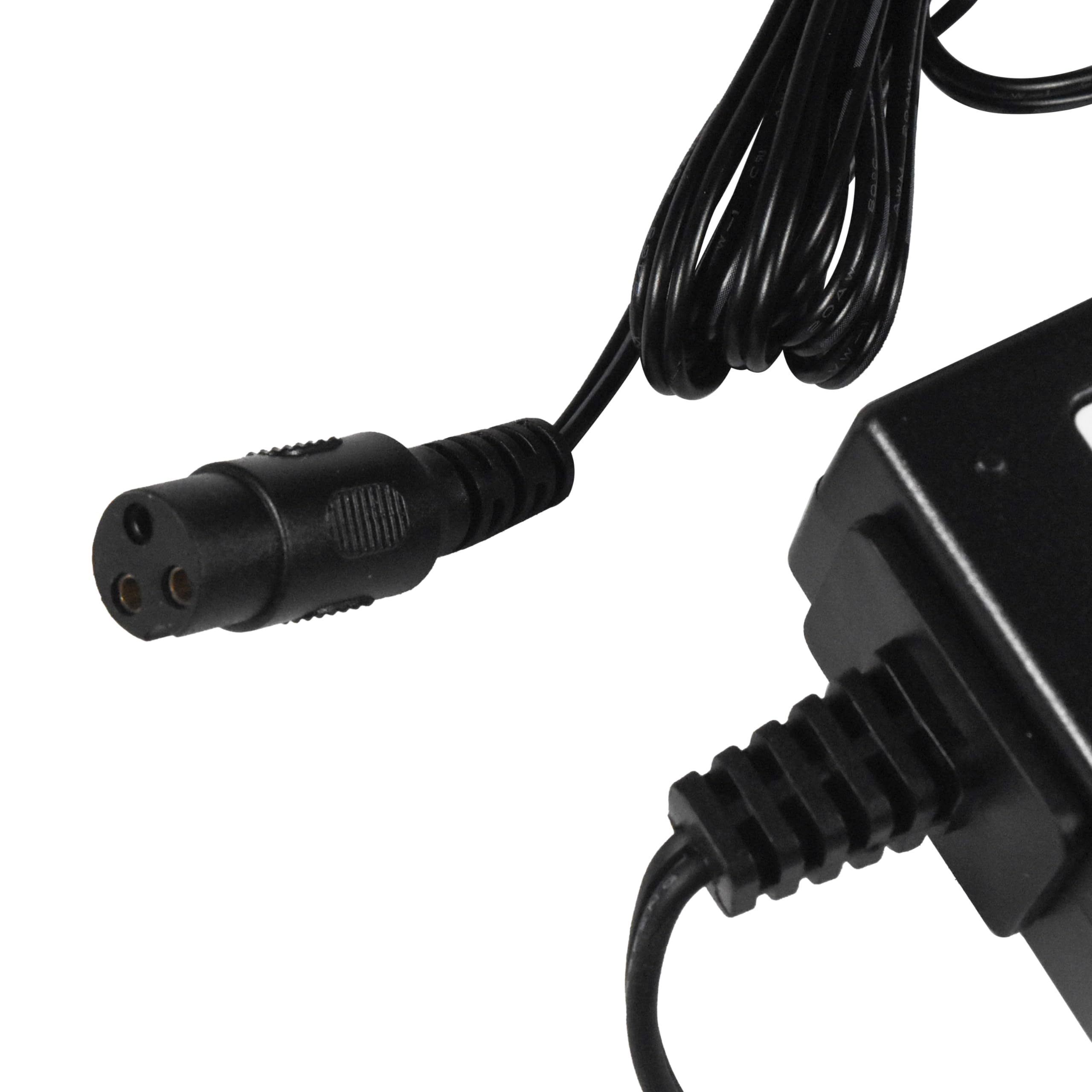 Alt View 4. HQRP - HQRP 24V 3-Prong Battery Charger for Razor E100/E200/E300/E500, Pocket Mod, Dirt Quad, MX350 Power Supply Adapter - Black.