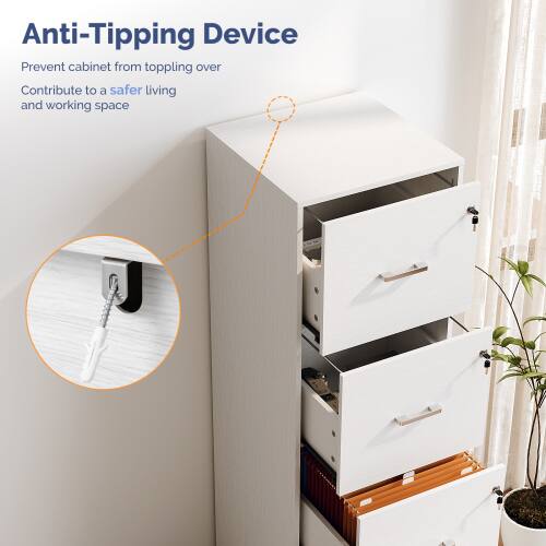 Anti-Tipping Device  
Prevent cabinet from toppling over  
Contribute to a safer living and working space