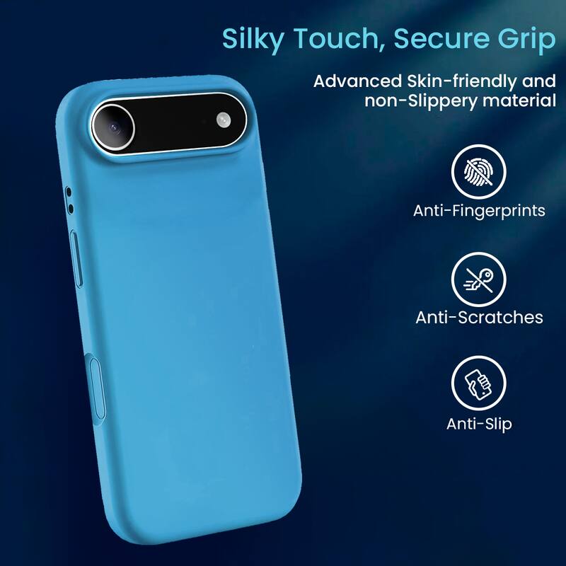 Silky Touch, Secure Grip

Advanced Skin-friendly and non-Slippery material

- Anti-Fingerprints
- Anti-Scratches
- Anti-Slip