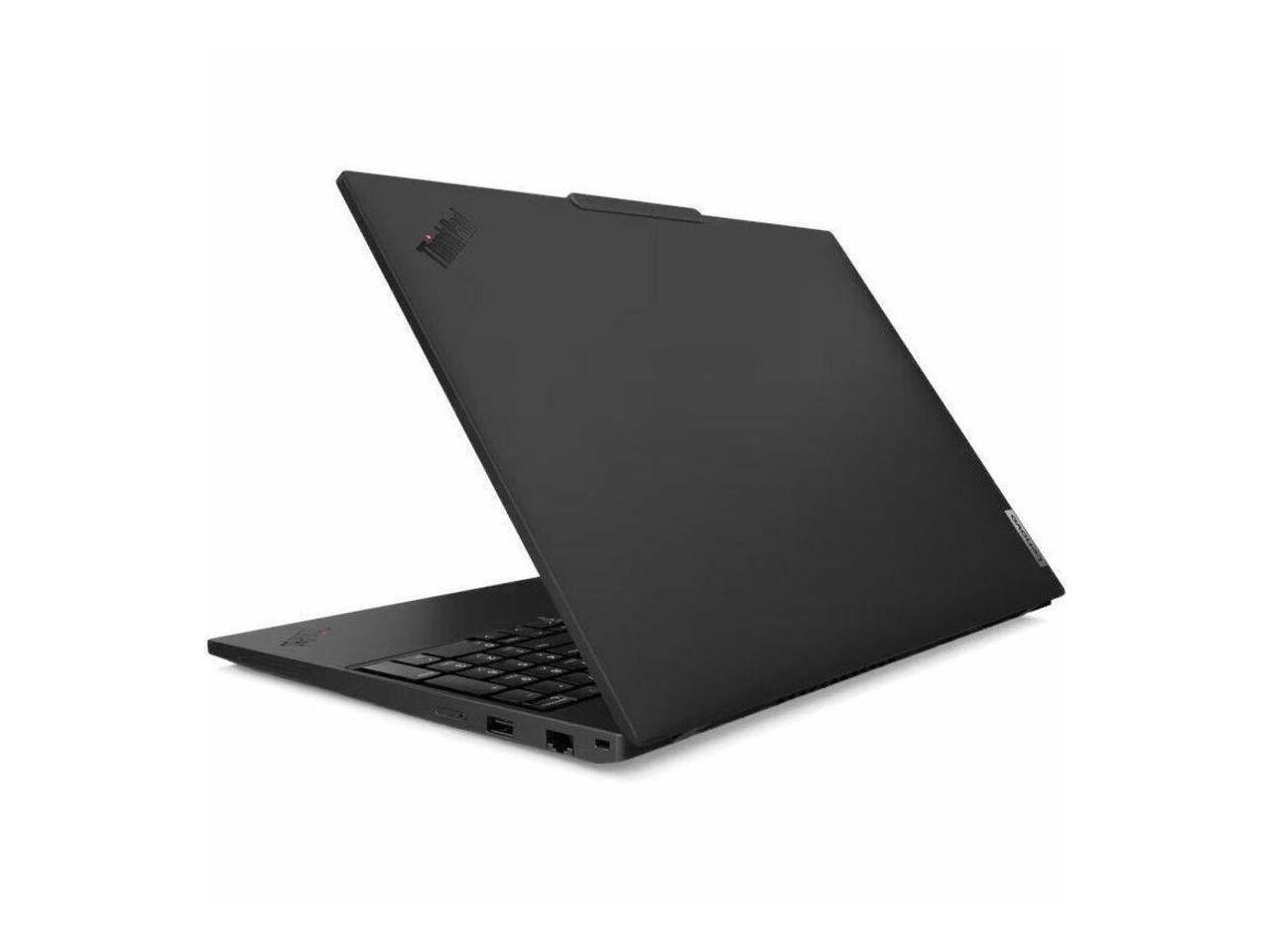 Alt View 2. Lenovo - Lenovo ThinkPad T16 Gen 3 16.0" Touch Screen Intel Core Ultra 7 155U 16GB Memory 512GB SSD Windows 11 Pro 21MN00AHUS - Black.