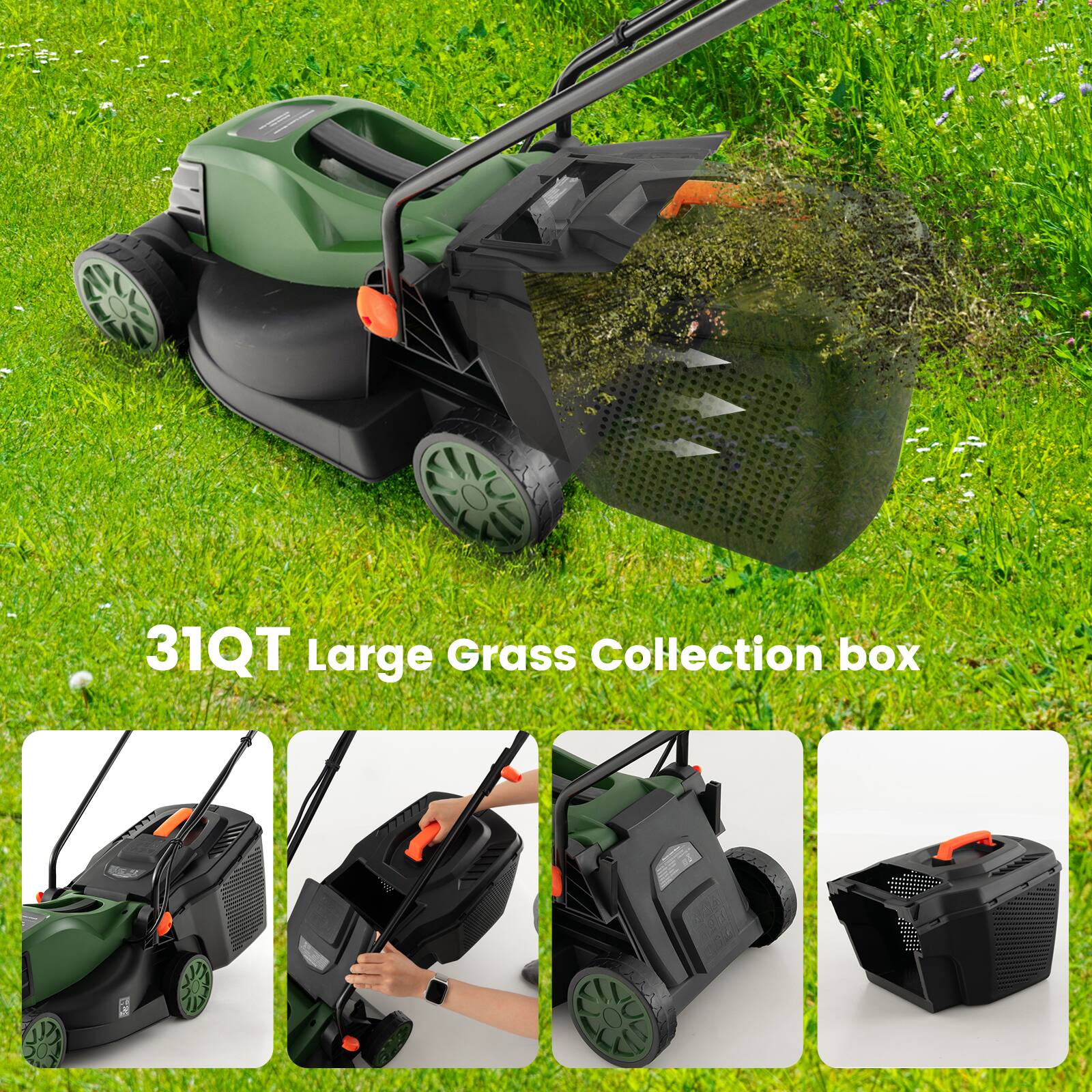 31QT Large Grass Collection box