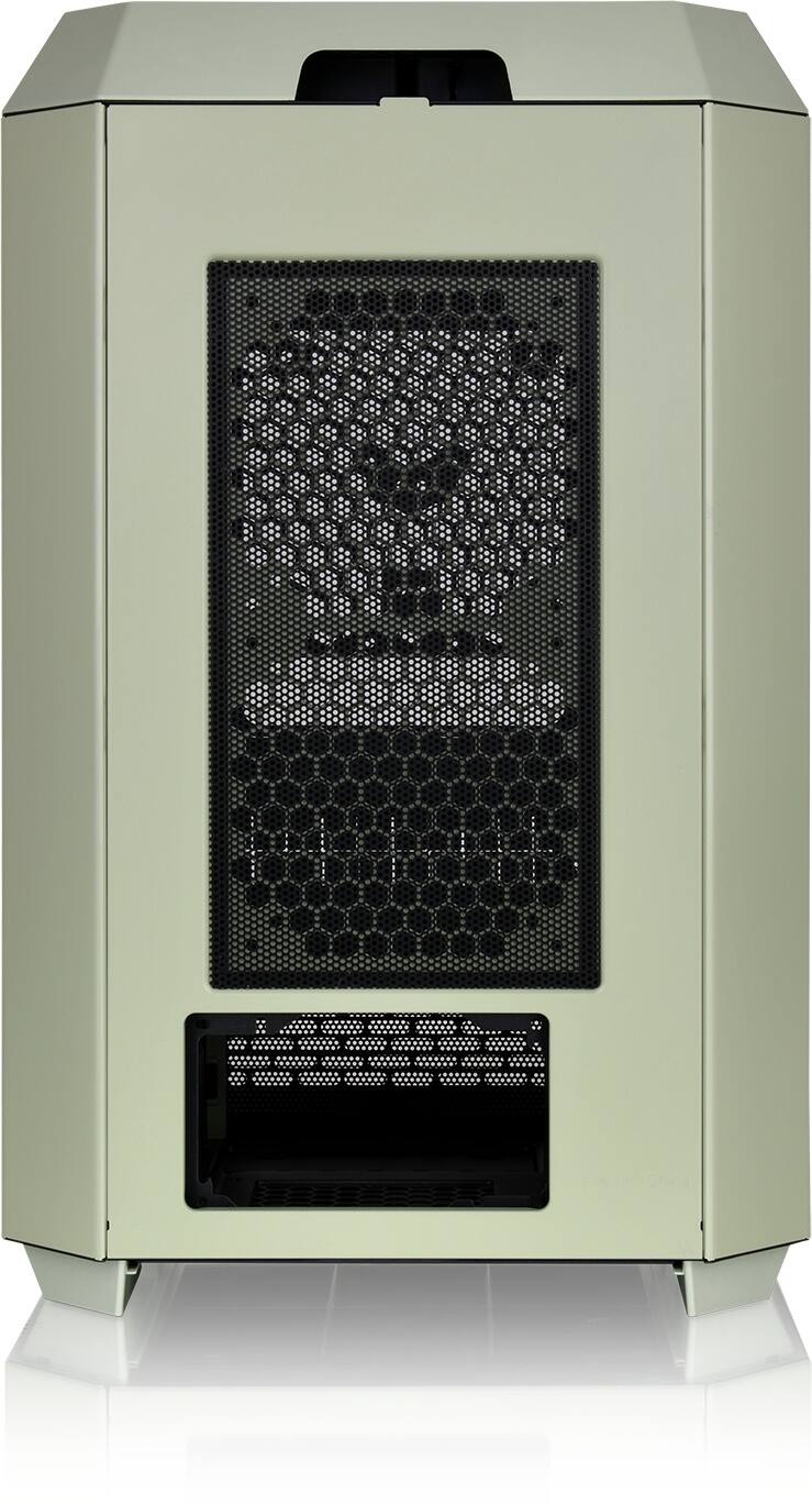 Alt View 17. Thermaltake - The Tower 300 Micro ATX PC Case - Matcha Green.