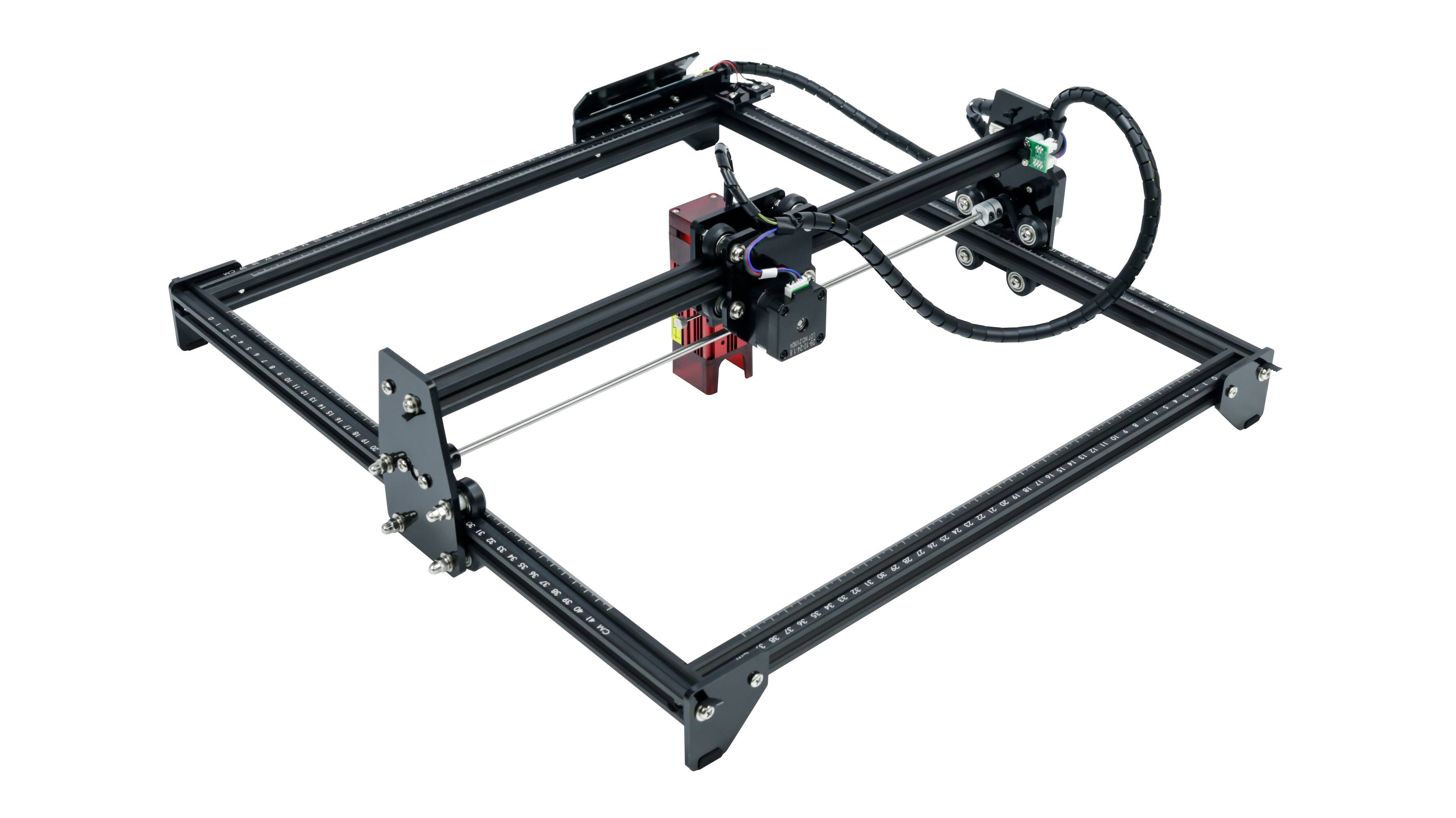 Alt View 9. Ortur - Ortur-LaserMaster2 S2SF 5.5W DiodeLaserEngraver,Cutter-Black.