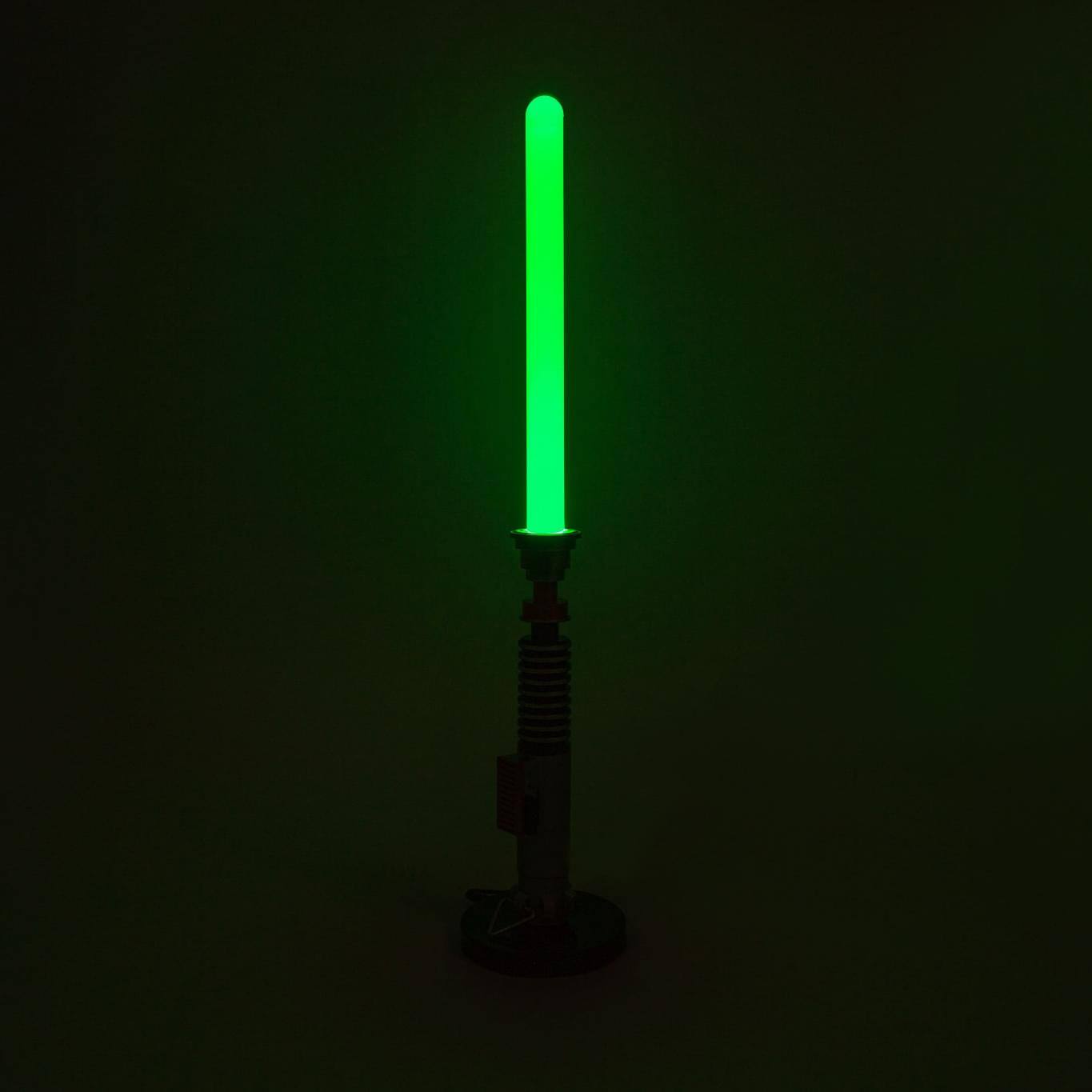 Alt View 1. Ukonic - Star Wars Luke Skywalker Green Lightsaber Desktop LED Mood Light | 23 Inches - Green.