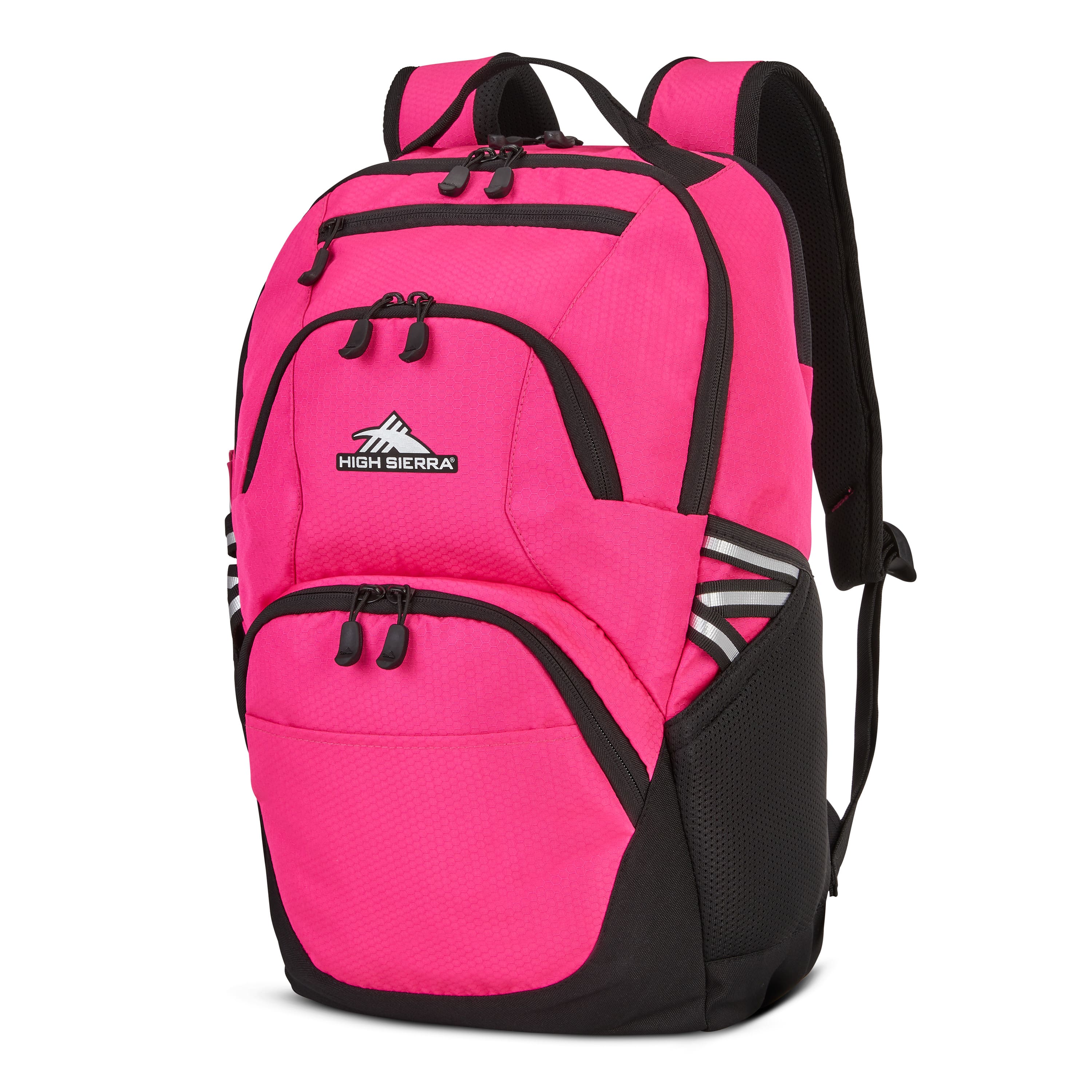 High Sierra - BTS 2020 Swoop SG Backpack - Flamingo / Black - Front_Zoom