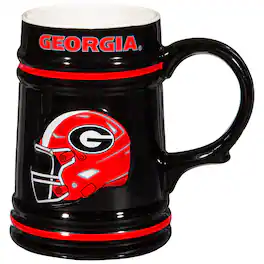 Evergreen Enterprises - Georgia Bulldogs 24oz. Ceramic Stein Cup with Gift Box - Multicolor