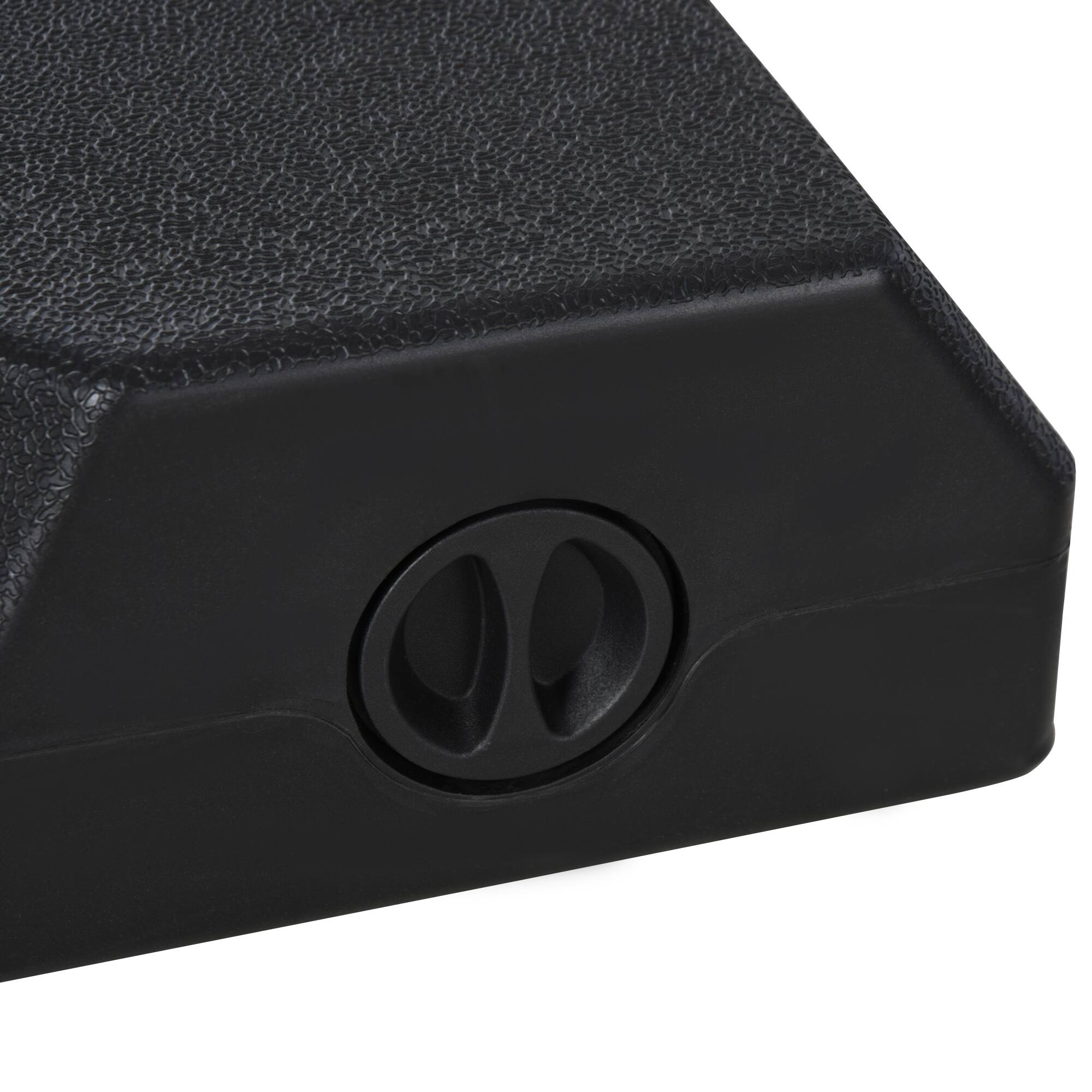 Alt View 5. Outsunny - 4-Piece Outdoor Patio Offset Umbrella Base Stand Weight Holder w/ Cross Base for Powerful Support - Black.