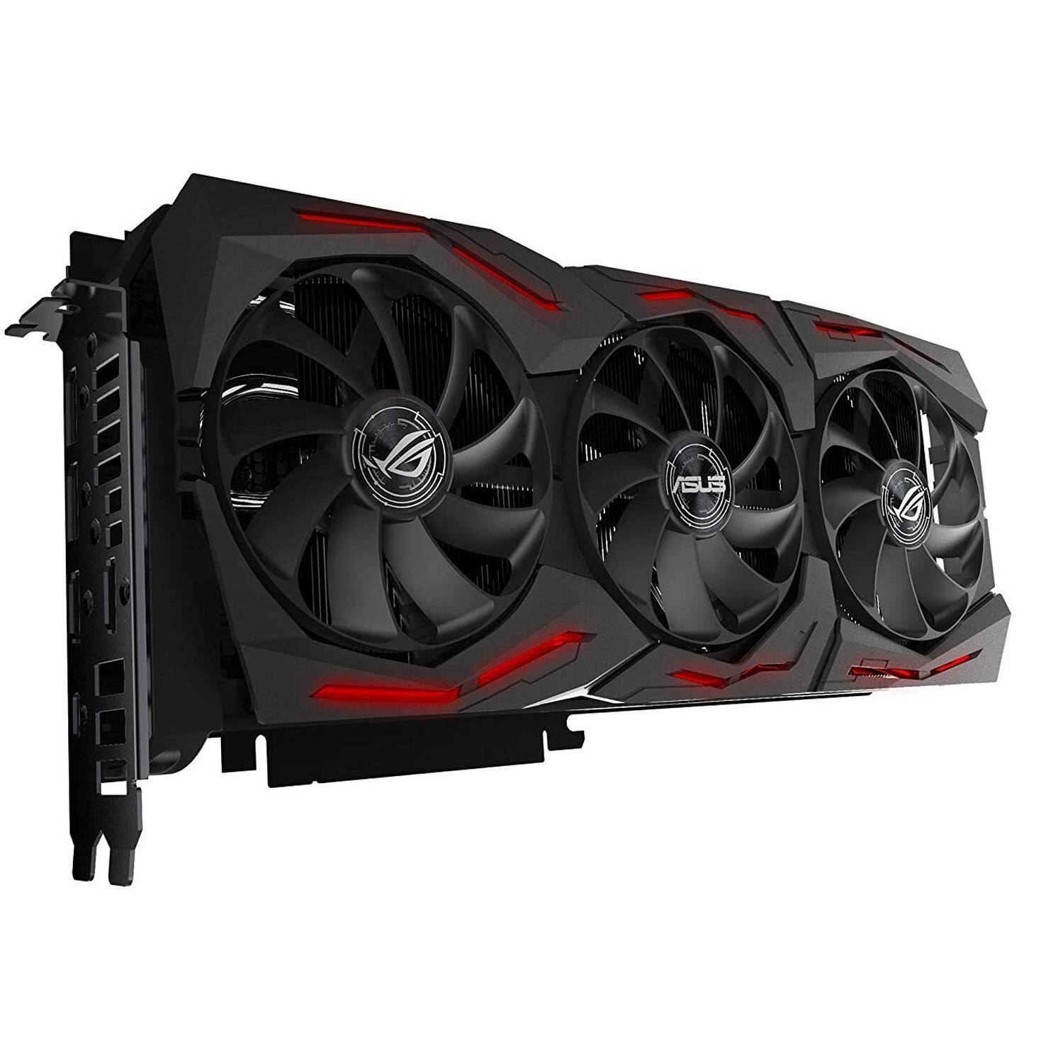 Angle. ASUS - ASUS ROG Strix GeForce RTX 2080 Super Advance Ed 8GB GDDR6 - Graphics Card - Black.