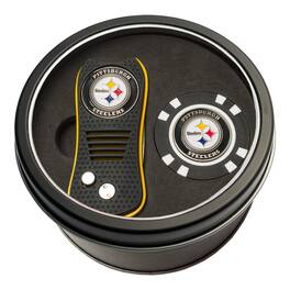 Team Golf - Pittsburgh Steelers Switch Chip Golf Tin Set - Multicolor