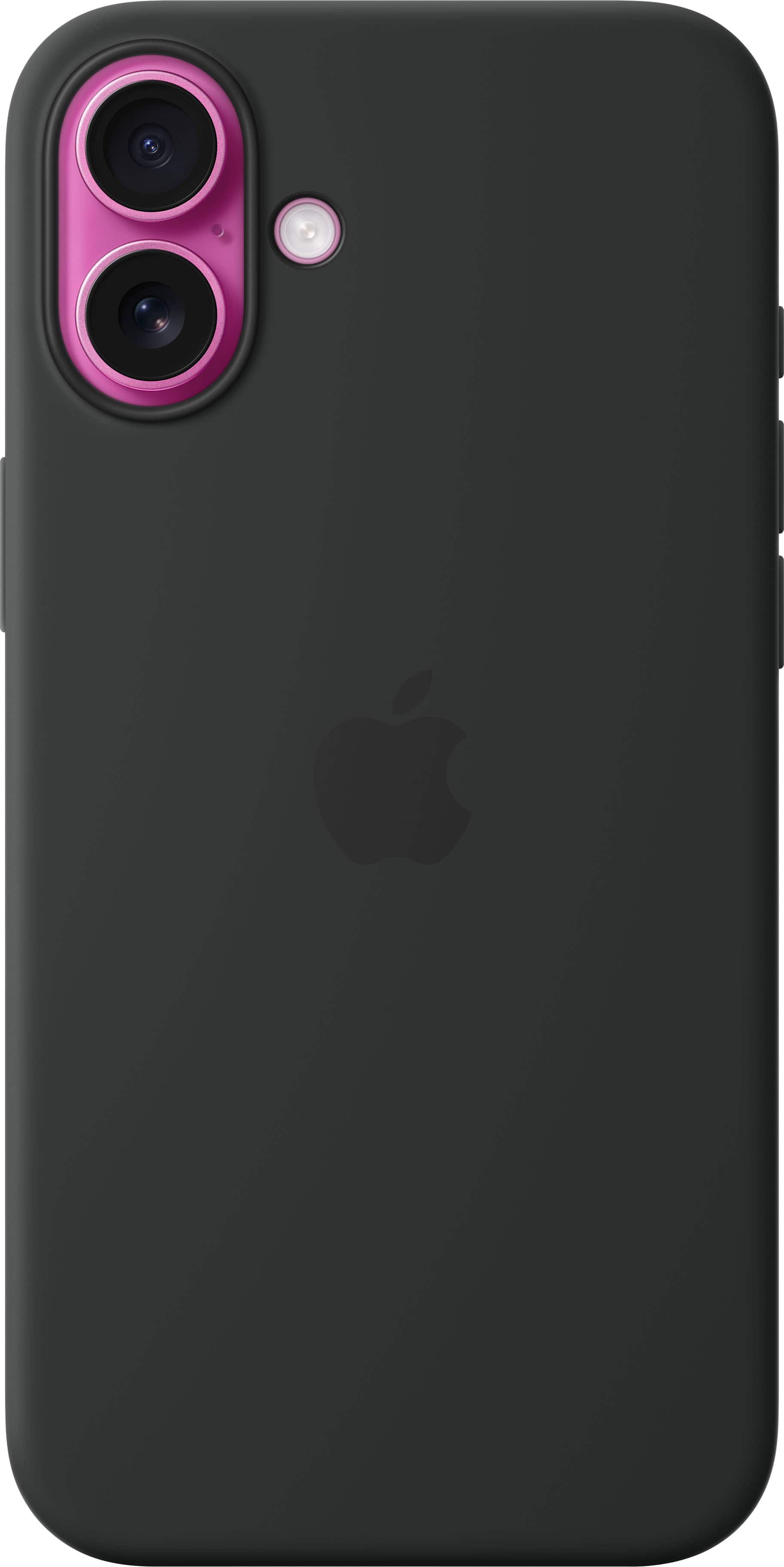 Alt View 12. Apple - iPhone 16 Plus Silicone Case with MagSafe - Black.