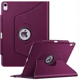 Fintie - Rotating Case for iPad Air 13-inch M4/M3/M2 (2026/2025/2024) | 360° Swivel Stand Shockproof Protective Cover - Purple