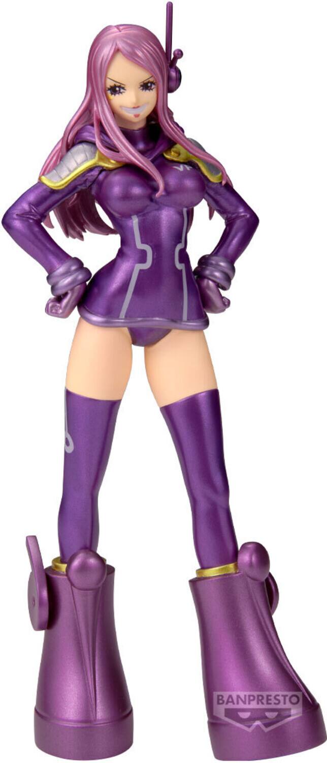 Front. PopMarket - banpresto One Piece DXF The Grandline Series Jewelry Bonney Statue   - COLLECTIBLES - Multicolor.