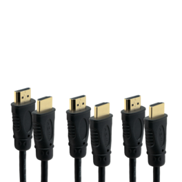 J-Tech Digital - 3ft 8K HDMI Cable (3-Pack) - Black