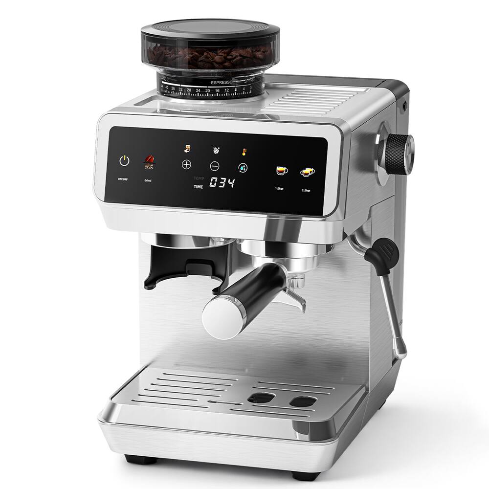 ESPRESSO 40  
ON OFF  
Grind  
TEMP TIME 034  
15hat  
2Sher