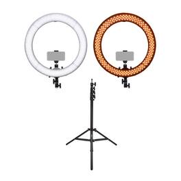 Koah - SOL SPHERE 19in 55W Ring Light Kit with Carrying Bag and Smartphone Holder