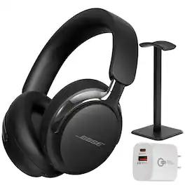 Bundle - Bose - QuietComfort Ultra 2nd Gen Wireless Active Noise Cancelling Over-Ear Headphones