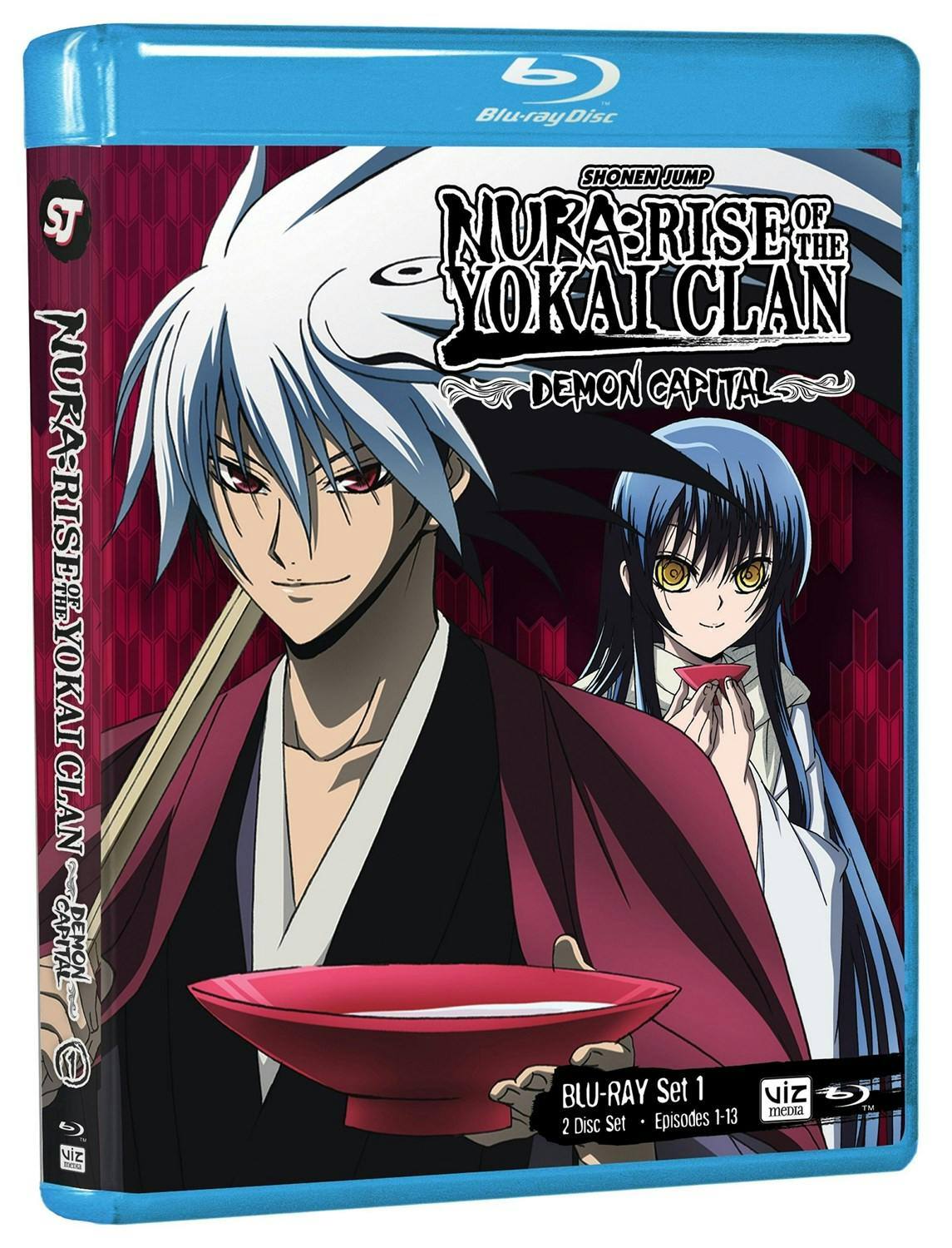 Angle. Nura: Rise of the Yokai Clan - Demon Capital Set 1 (Blu-ray Set) [Blu-ray].