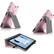 Alt View 14. SaharaCase - Bi-Fold Folio Case for Microsoft Surface Pro 8 - Pink.