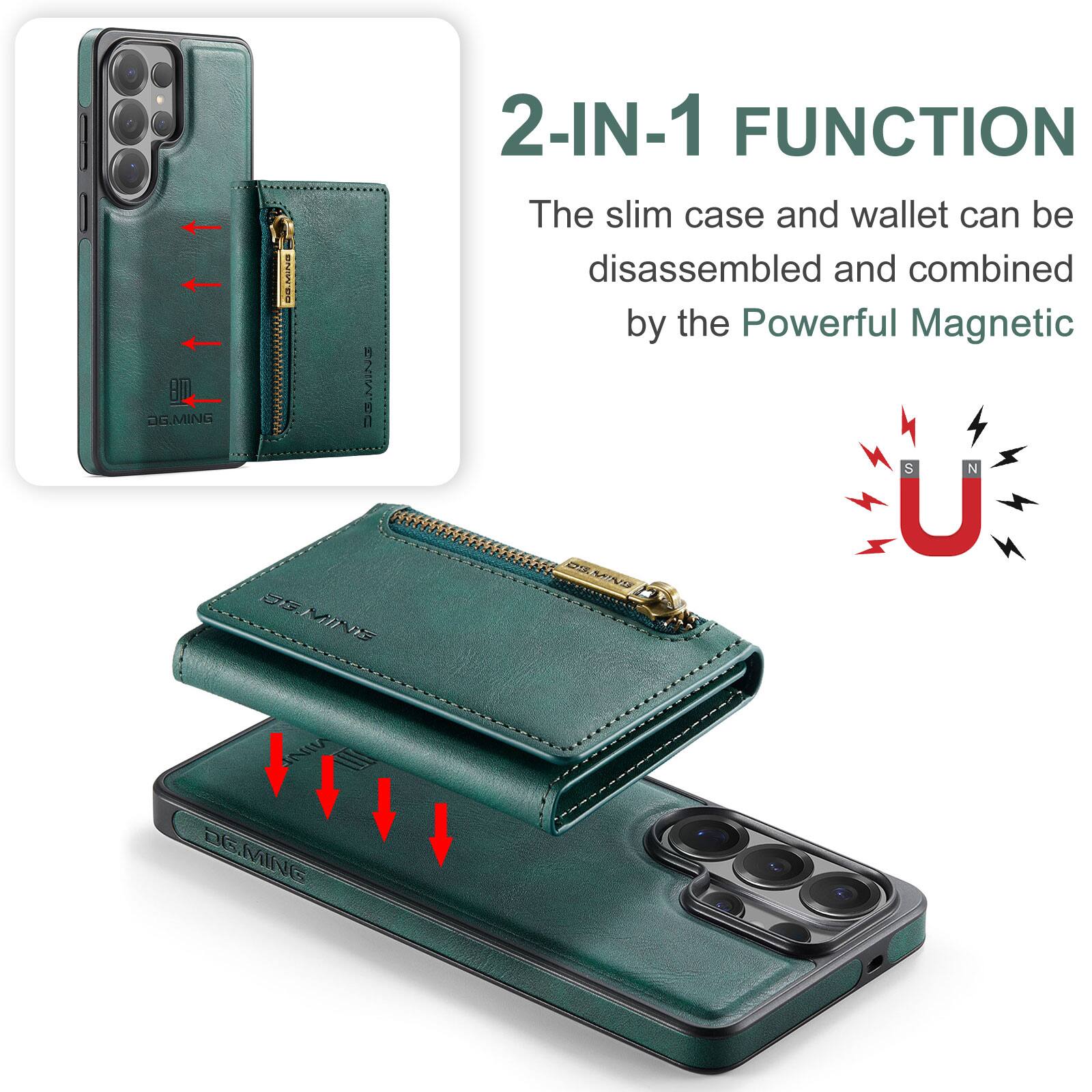 2-IN-1 FUNCTION

The slim case and wallet can be disassembled and combined by the Powerful Magnetic